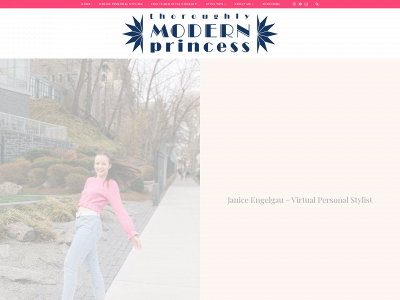 www.thoroughlymodernprincess.com snapshot