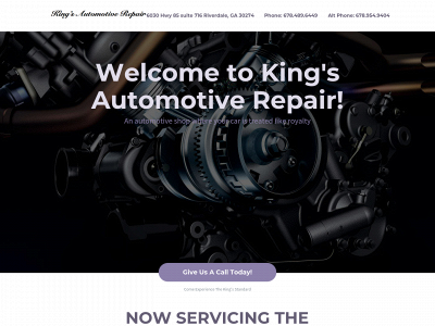 kingsautomotiverepair.com snapshot