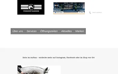 pferdesport-silberhorn.de snapshot