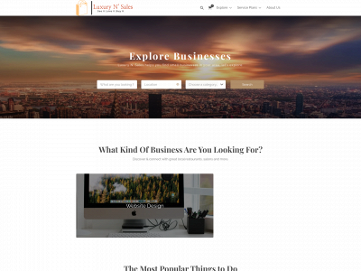 luxurynsales.com snapshot