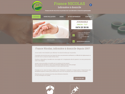 infirmierefrance.be snapshot