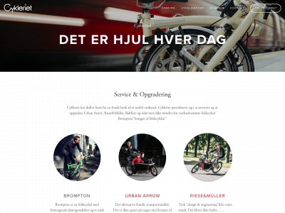 cykleriet.dk snapshot