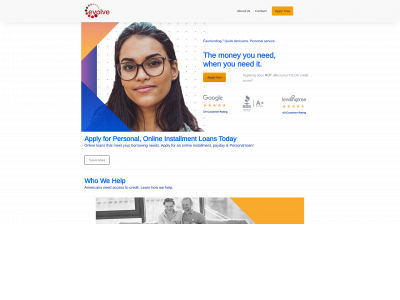 evolvecredit.loan snapshot