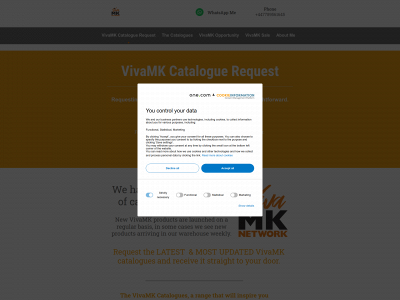 vivamkcataloguerequest.co.uk snapshot