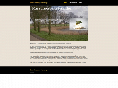 russchenberg-genealogie.nl snapshot
