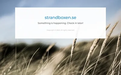 strandboxen.se snapshot