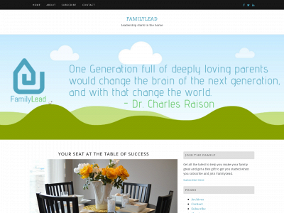 familylead.org snapshot
