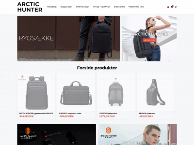 arctichunter.dk snapshot