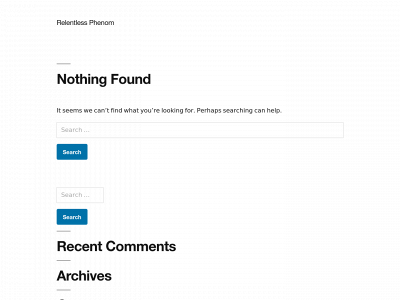 relentlessphenom.com snapshot