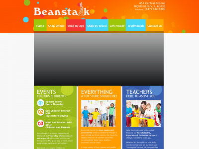 beanstalktoys.com snapshot
