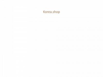 korea.shop snapshot