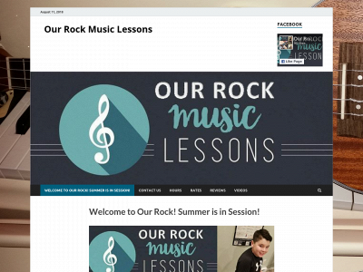 ourrockmusiclessons.com snapshot