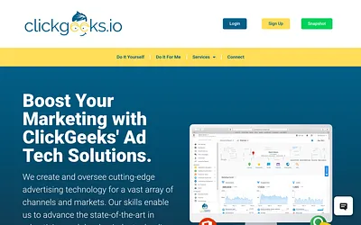 clickgeeks.io snapshot