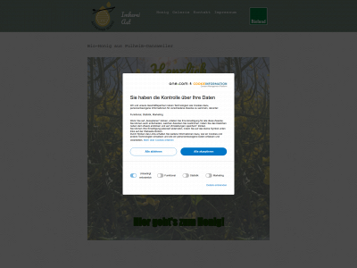 astreiner-honig.de snapshot