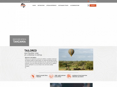 balbinasafari.com snapshot