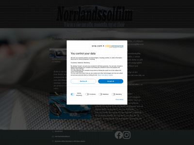 norrlandssolfilm.se snapshot
