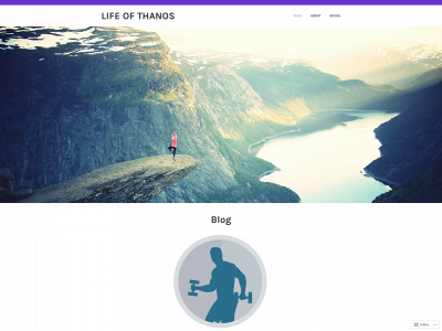 lifeofthanos.com snapshot