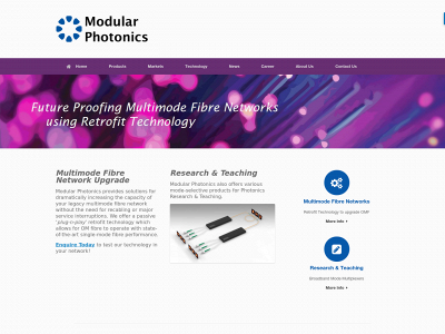 modularphotonics.com snapshot