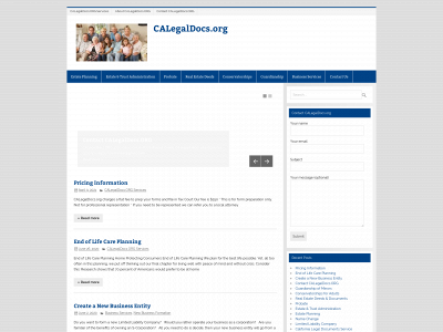 calegaldocs.org snapshot