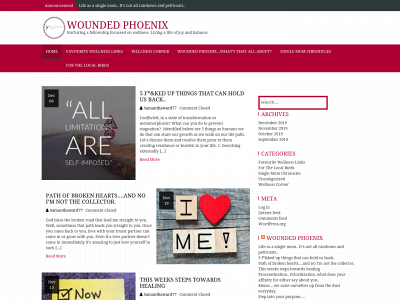 woundedphoenixrisingfromtheashes.com snapshot