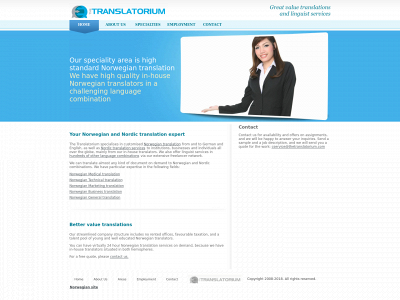 thetranslatorium.com snapshot