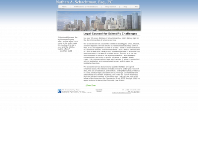 schachtmanlaw.com snapshot