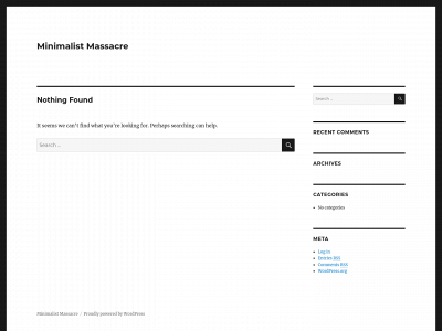 minimalistmassacre.com snapshot