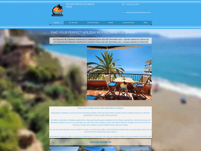 nerjabeachholidays.com snapshot