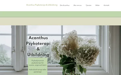 acanthus.se snapshot