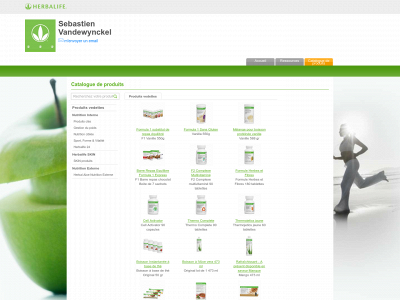 herbalife-nutrition.be snapshot