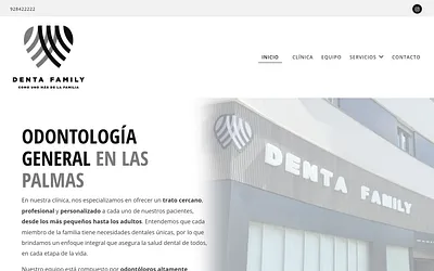 clinicadentafamily.es snapshot