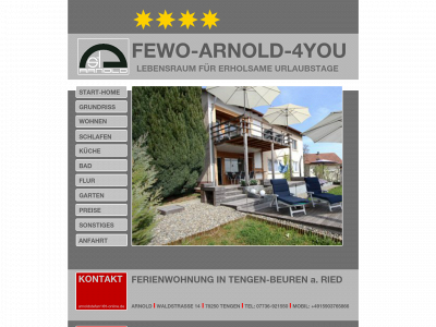fewo-arnold-4you.de snapshot