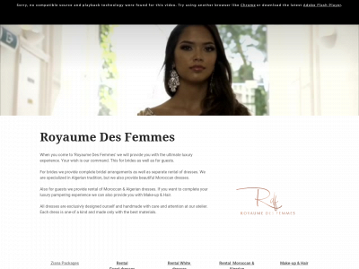 www.royaumedesfemmes.com snapshot