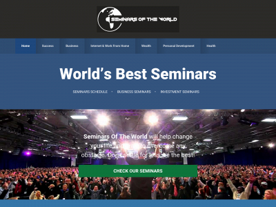 seminarsoftheworld.com snapshot