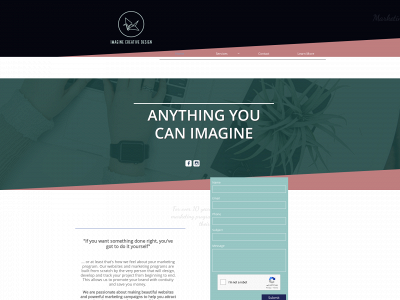 imaginecreativedesign.com snapshot