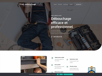 debouchage-fred.be snapshot