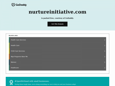 nurtureinitiative.com snapshot