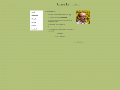 claeslehmann.dk snapshot