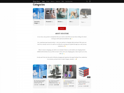 shopsavy.co.uk snapshot