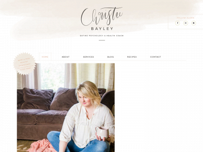 christiebayley.com snapshot