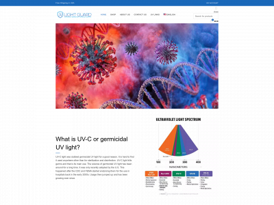 uvlightguard.com snapshot