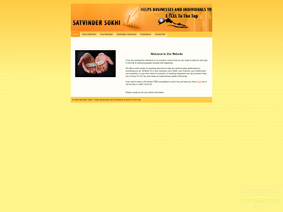 www.satvindersokhi.com snapshot