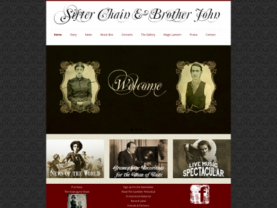 sisterchainbrotherjohn.com snapshot