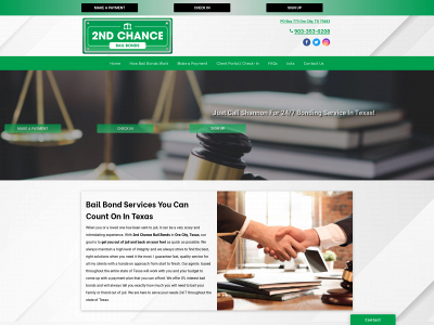 2ndchancebailbondstexas.com snapshot