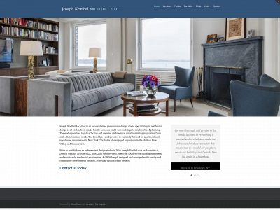 josephkoelbelarchitect.com snapshot