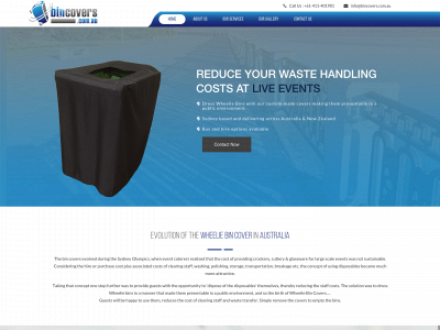 bincovers.com.au snapshot