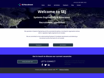 sejrecruitment.co.uk snapshot