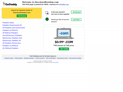 thecoloroffreedom.com snapshot