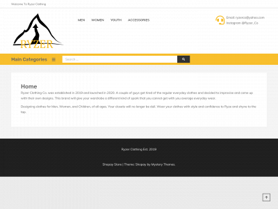 ryzerclothing.com snapshot