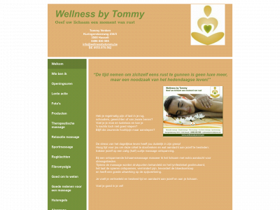wellnessbytommy.be snapshot